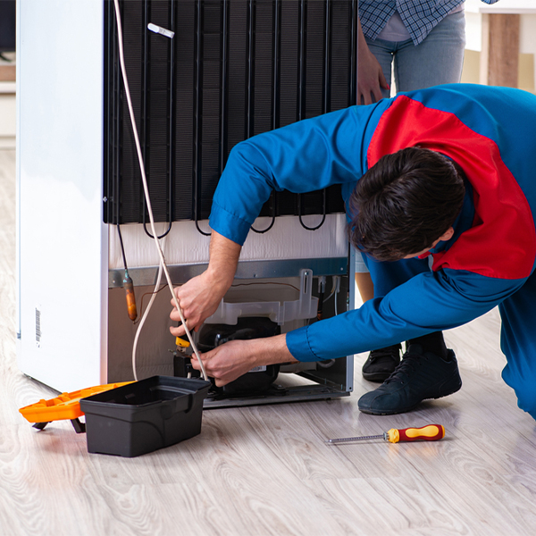 is it cost-effective to repair a refrigerator or replace it entirely in Caribou County